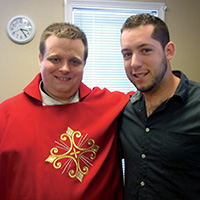 Jim Boland, at left, and Alfredo DiMauro III