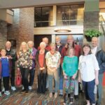  members of the 1965 basketball team, reunited in September in Burlington, Vt.