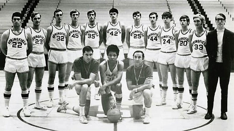 1970-71 Springfield College Men’s Basketball-Team