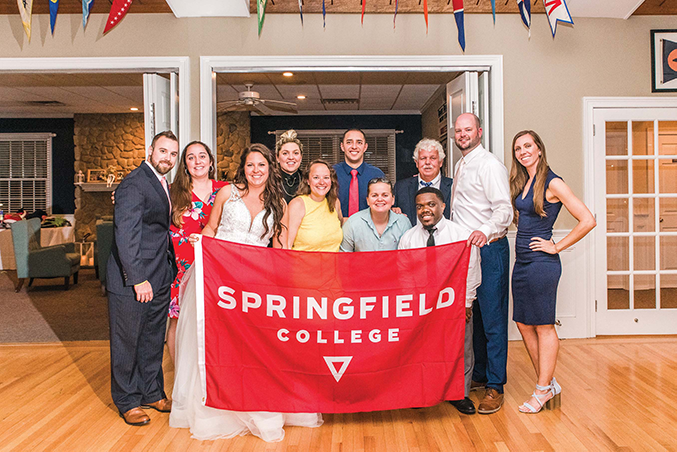 Matthew McLaughlin, from left, Jillian Arnold, Lyndsay Magenheimer, Allie Navarro, Laura Sico, Michael Nicolosi, Katie Bolton, Aaron Saunders, Robert Smith, Jeffrey Greig, and Amanda Faro