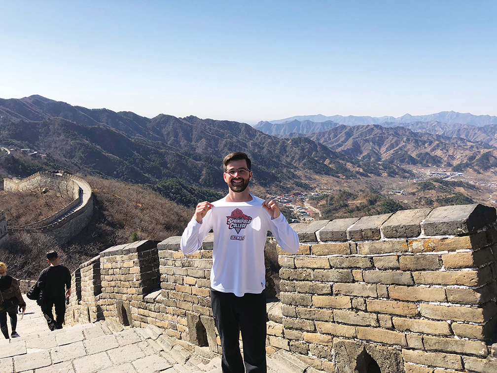 Stu Sokoloff on the Great Wall of China