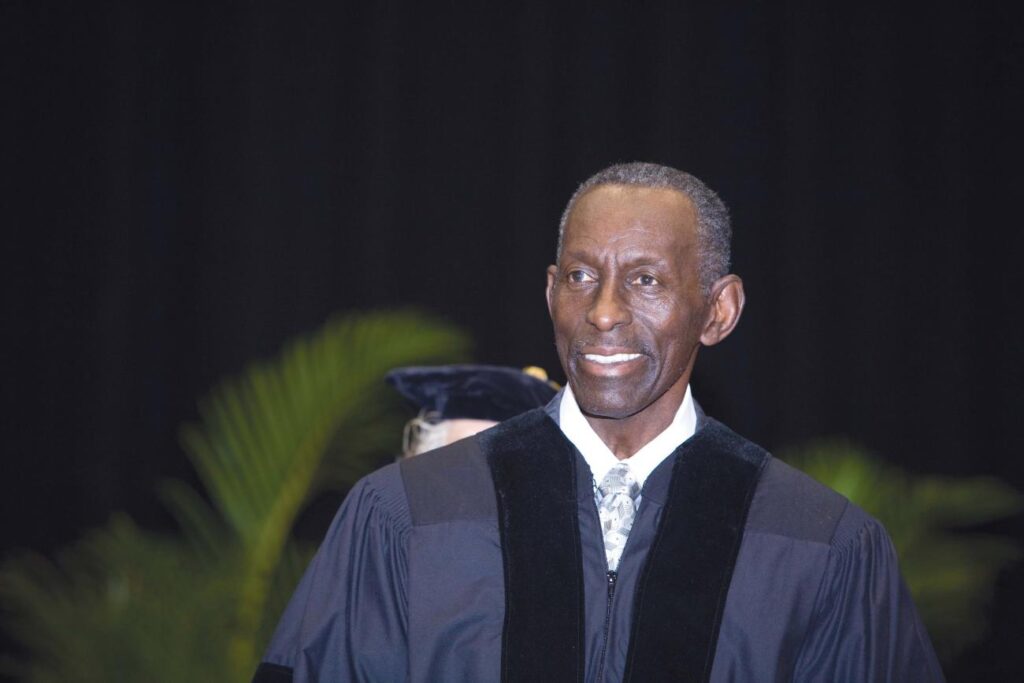 James Frank at Commencement 2009