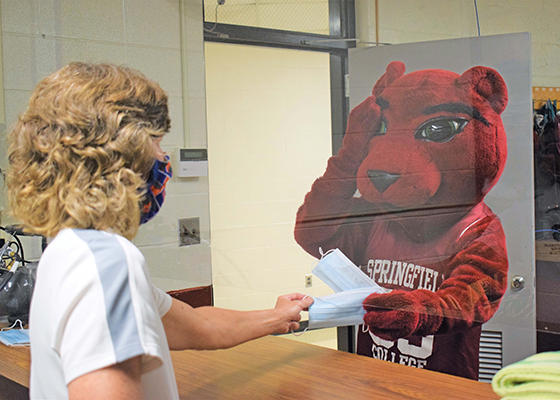 Spirit Receives Masks