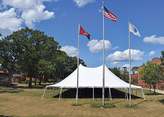 Tent on Green