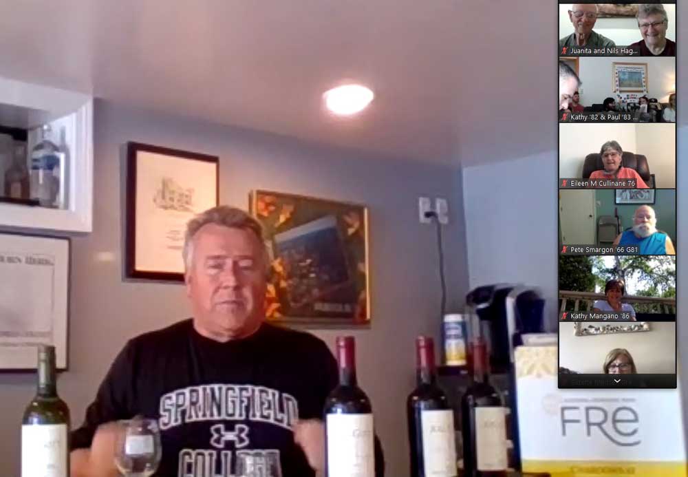 Virtual wine tasting with Dave Boyle ‘83