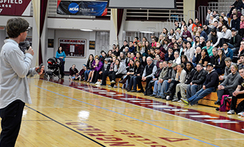 Kevin Pearce Speaks to Campus Community