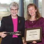 Martha Potvin, left, with Judy Van Raalte